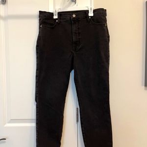 Lucky Brand Uni Fit Size (33-35) Ankle Skinny Black Jeans